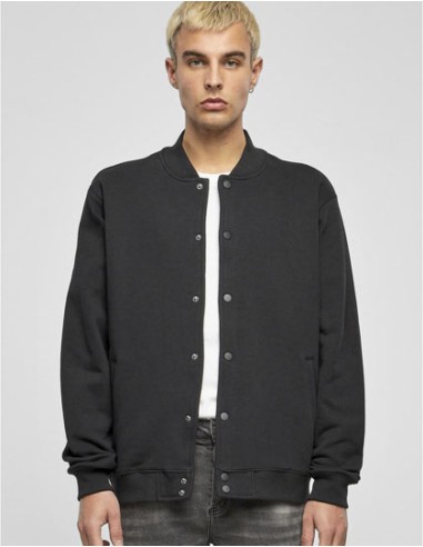 BUI-BY242-Mens Heavy Tonal College Jacket